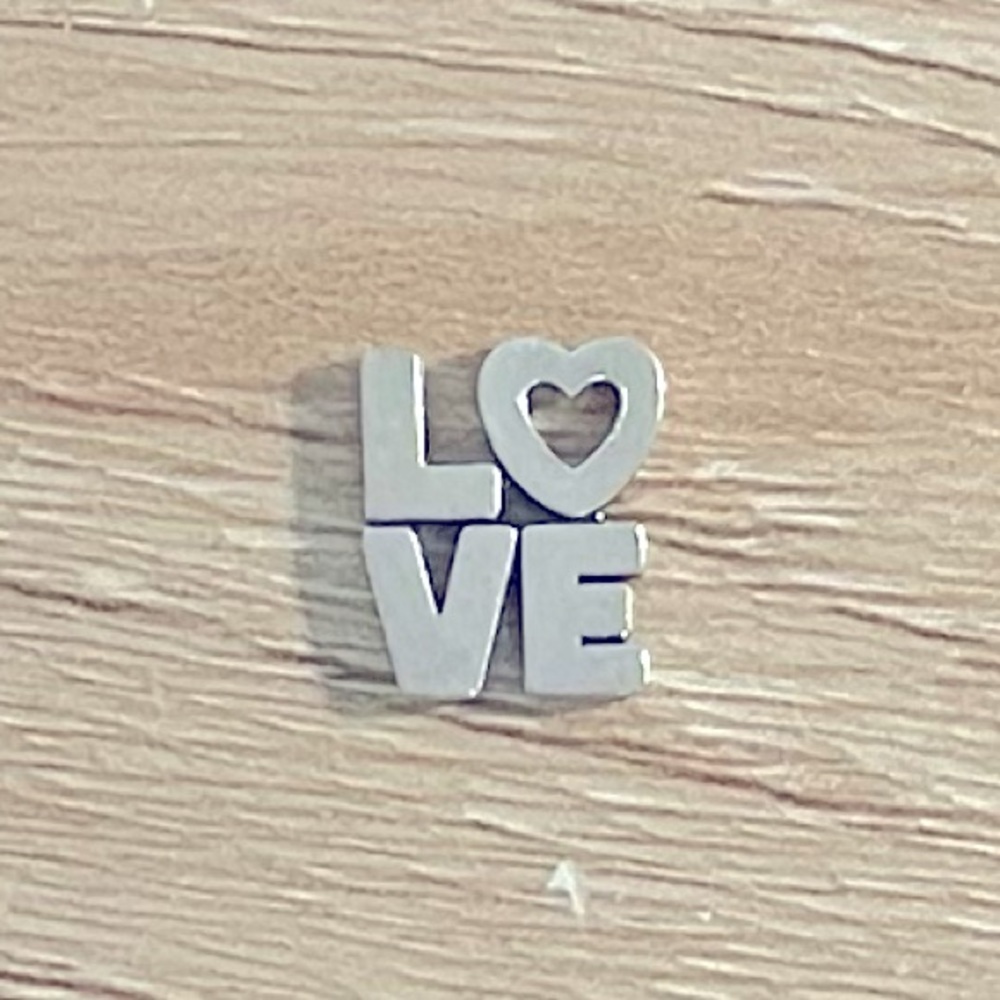 James Avery LOVE Charm (Retired)